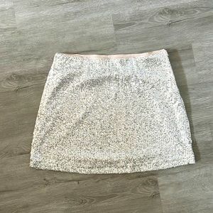 Sequin Mini Skirt